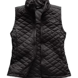 North Face Black Matte Thermoball Vest